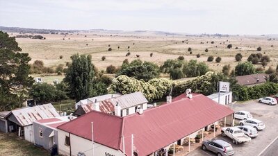 Birds Eye view of the cafe