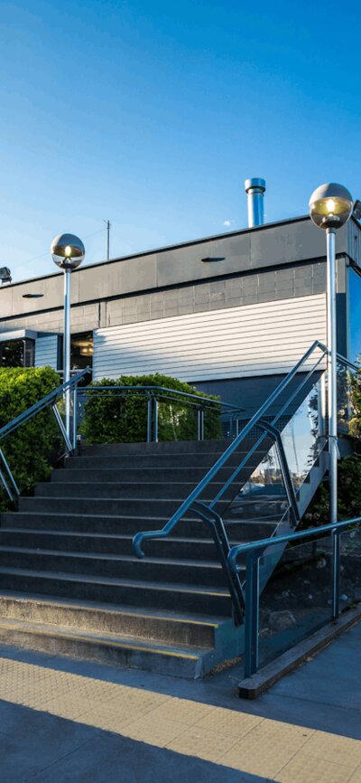 The Southern Cross Yacht Club rear entry