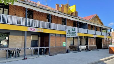 Exterior of the Telegraph Hotel Guning