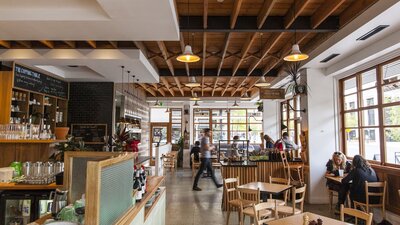 Cafe interior