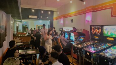 Retro Arcades, Tap beers, Kitchen by Soul Cartel