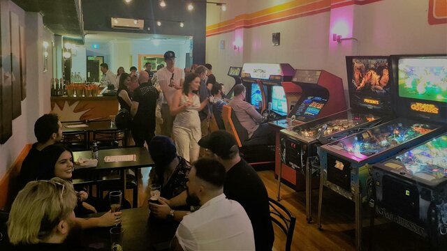 Token Arcade and Kitchen Retro Arcades, Tap beers, Kitchen by Soul Cartel