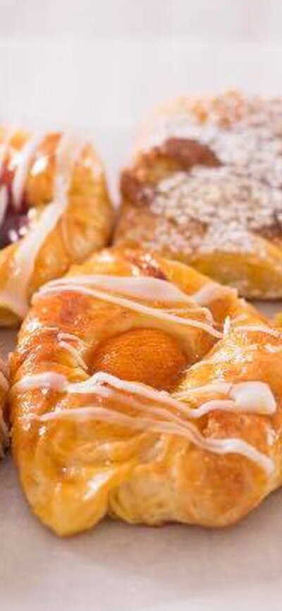 Fresh Danish pastries