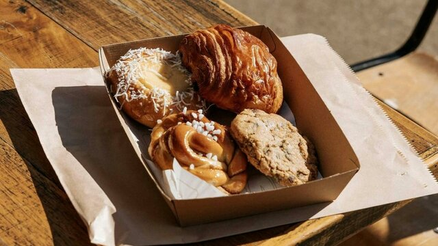Under Bakery pastries at Under Bakery Canberra