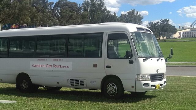 Mini Coach up to 16 persons.