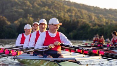 Red Shed masters rowing