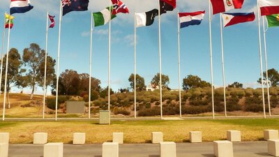 CGT International Flag Display