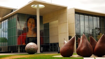 Exterior of the National Gallery of Australia