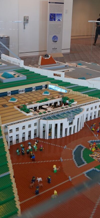 Canberra Sightseeing tours Australian Parliament House Lego Parliament House