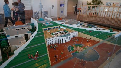 Canberra Sightseeing tours Australian Parliament House Lego Parliament House