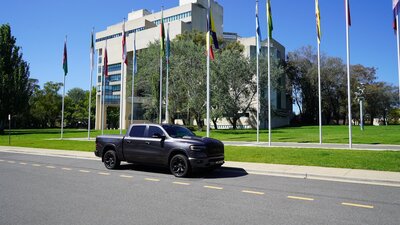 Canberra Sightseeing Tour High Court of Australia International Flag Display Lake Burley Griffin