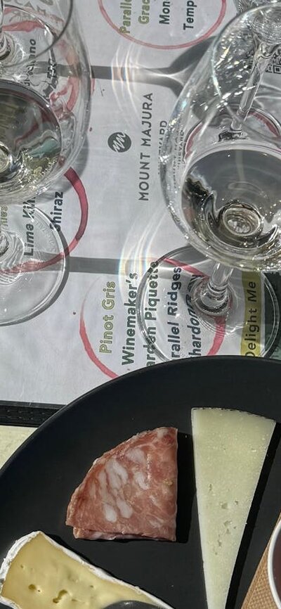 Wine tasting At Mount Majura Vineyard