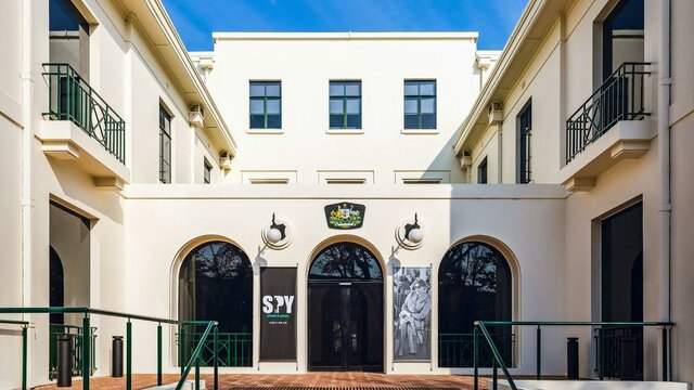 Entrance of National Archives of Australia