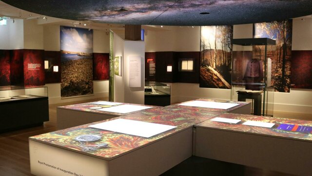 Voices / Dhuniai: Federation, democracy and the Constitution’ exhibition gallery Voices / Dhuniai: Federation, democracy and the Constitution’ exhibition gallery