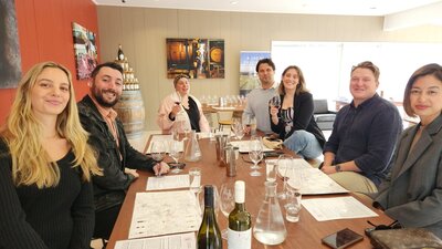 Photo of tour group at Eden Road Winery-min-min