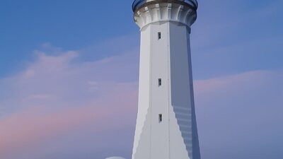 Lighthouse end of day