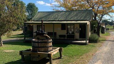 Helm wines tasting room old school room cottage