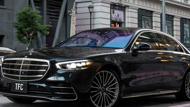 Mercedes Benz S class available for Canberra corporate and airport transfers