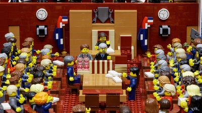 LEGO Senate Chamber